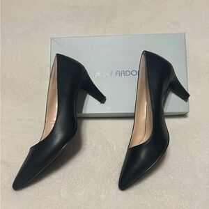 Jenn Ardor Classic Black Pumps.